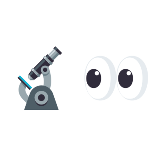 🔬👀 Emoji Domain EmojiOne rendering